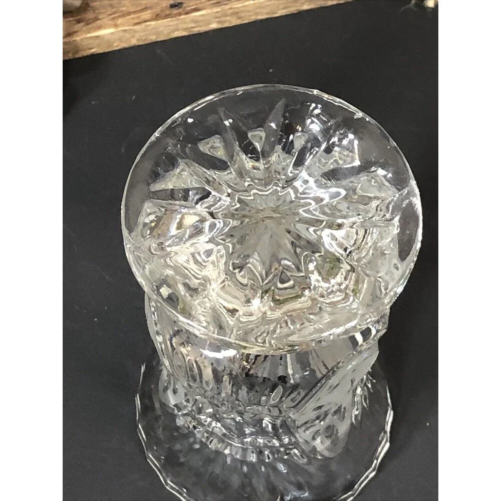Vintage Zajecar 24% Lead Crystal Footed 4 3/4